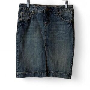 Y2K No Boundaries Denim Mini Skirt‎